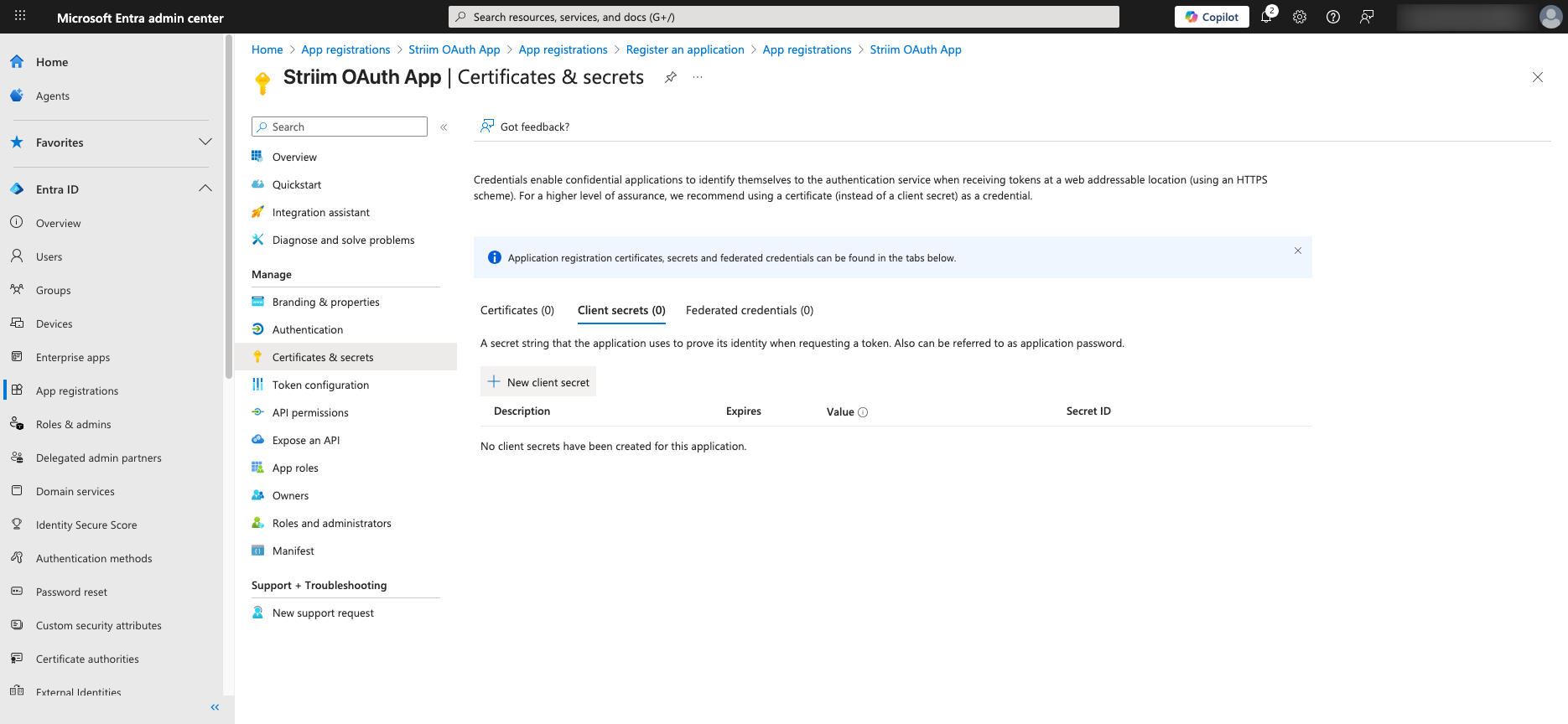 Striim-OAuth-App-Microsoft-Entra-admin-center-NewClientCert.png