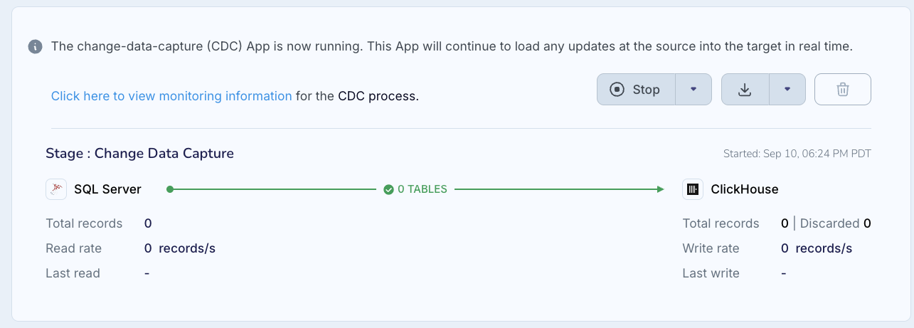 SQLServerToClickHouseCDCRunning.png