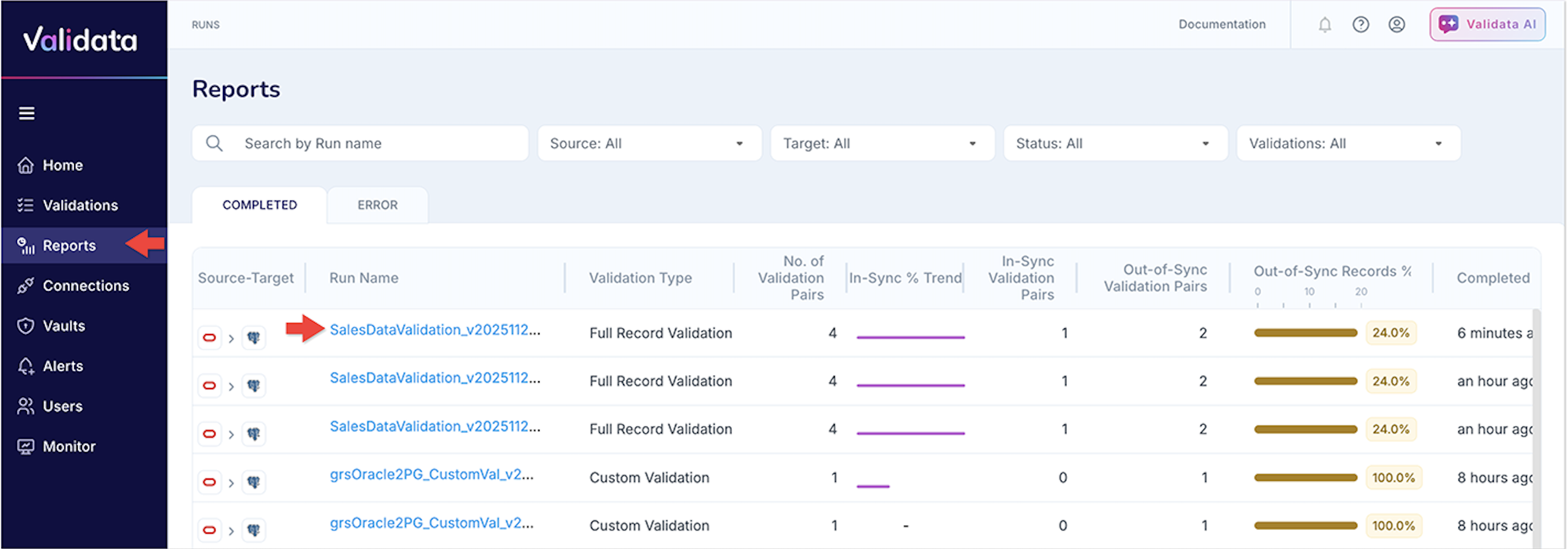 Validata_ValidationRuntime_VRunReport_FromReports.png